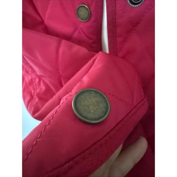Talbots Weatherproof Quilted Puffer Casual Vest Dark Pink Women’s Size S - Picture 6 of 16